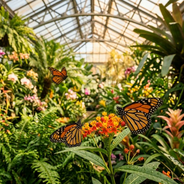 Butterfly conservatory
