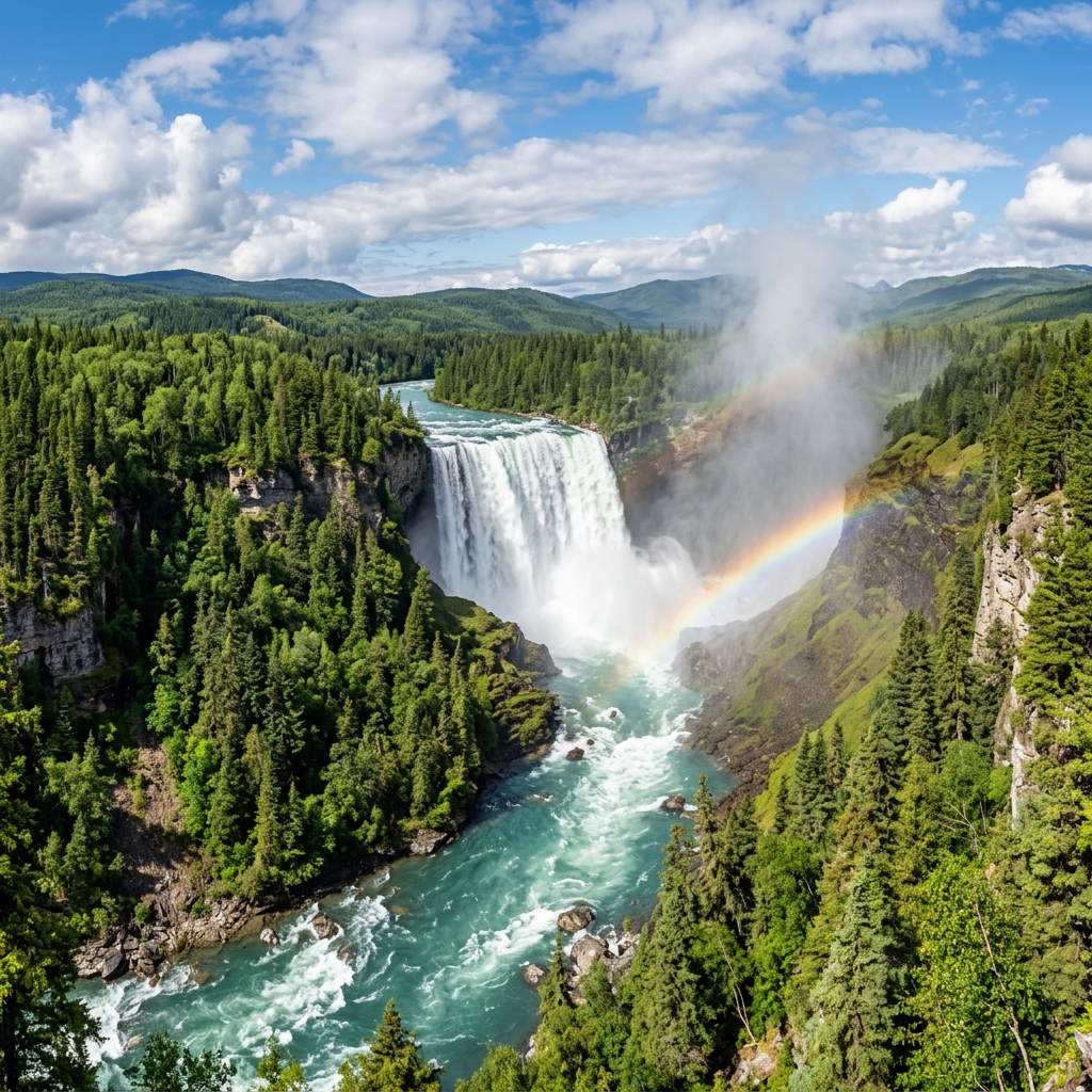 Niagara Falls panoramic view